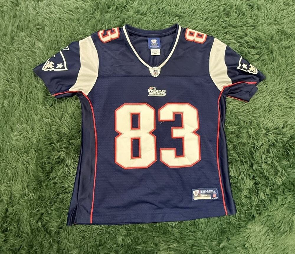 Reebok NFL New England Patriots Welker #83 Womens Medium Football Jersey
